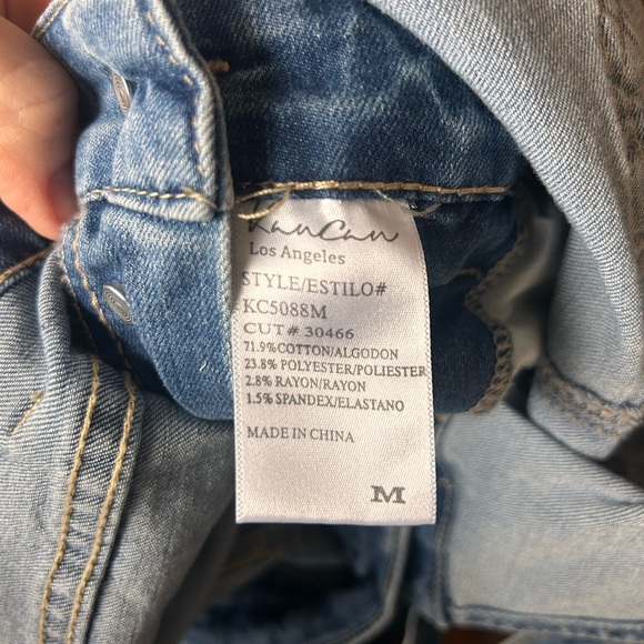 KanCan Light Blue Denim Overalls - Picture 5 of 5